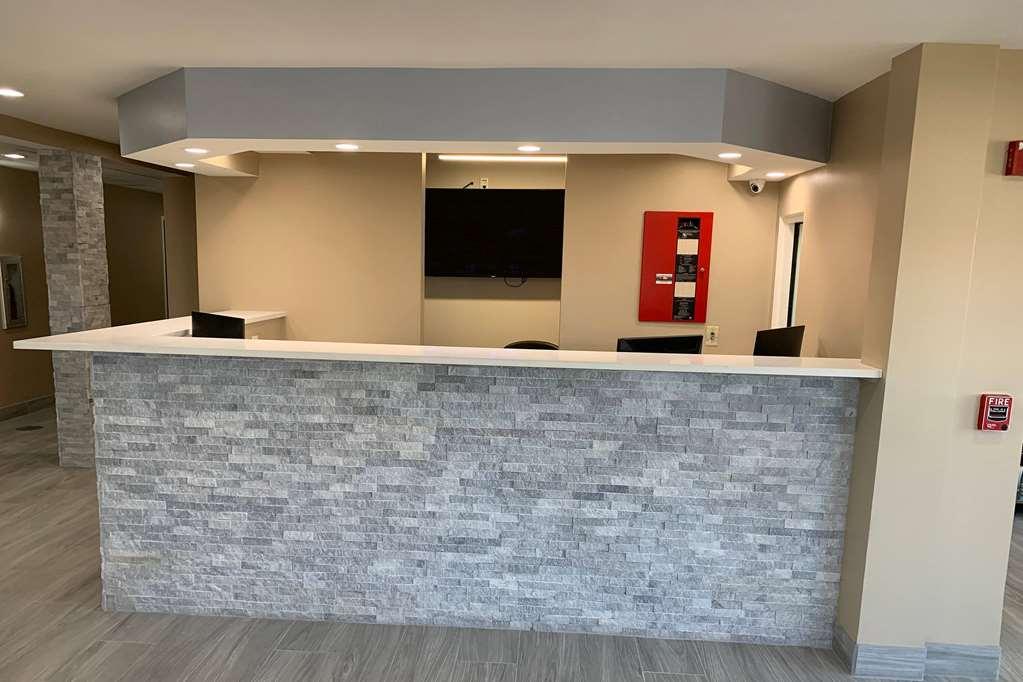 Super 8 By Wyndham Joliet Hotel Interior foto